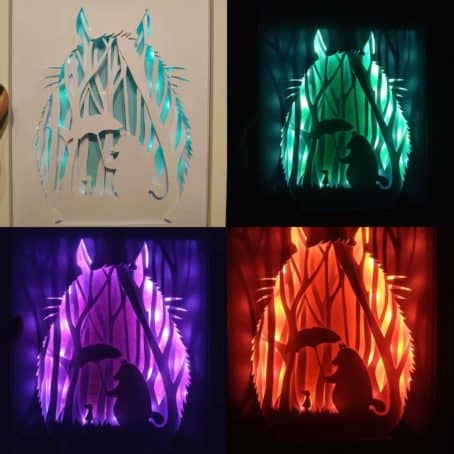lightbox totoro