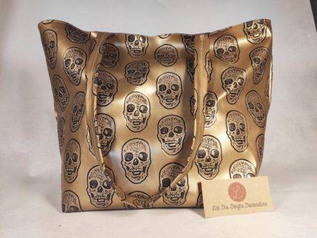 sac a main "cabas" skulls