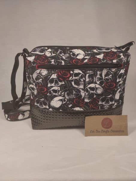 sac a main skull and roses - Image 2