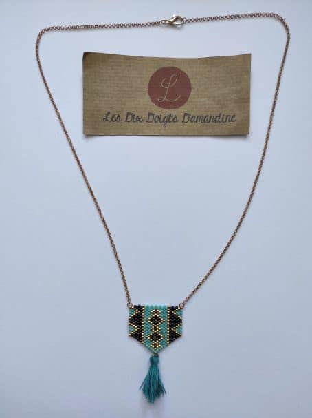 collier ethnique chic - Image 5