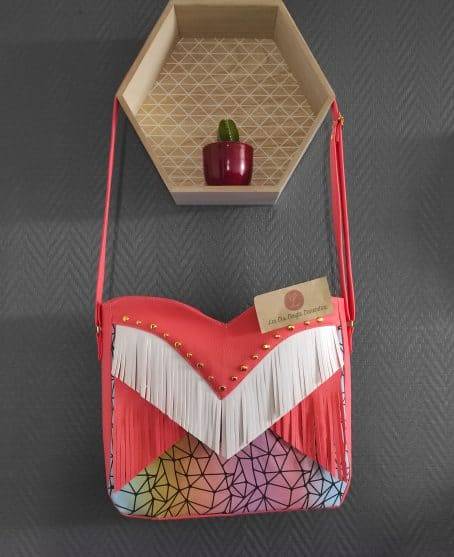 sac à main  "Harmony" (patron shamballa bags patterns)