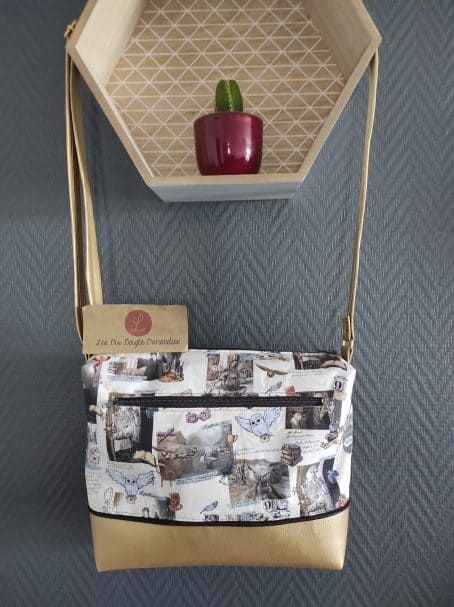 sac a main tissu Harry Potter - Image 3