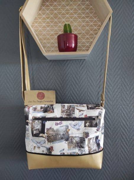 sac a main tissu Harry Potter - Image 3
