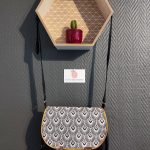 sac AnnSo noir blanc doré