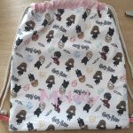 sac a chaussons Harry Potter personnalisé
