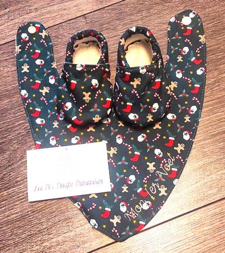 kit Noel bébé vert