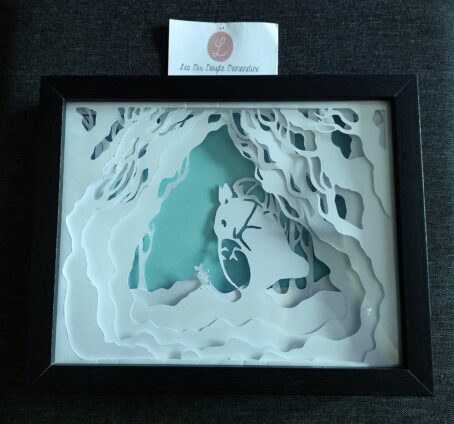 lightbox totoro et sa plante - Image 2